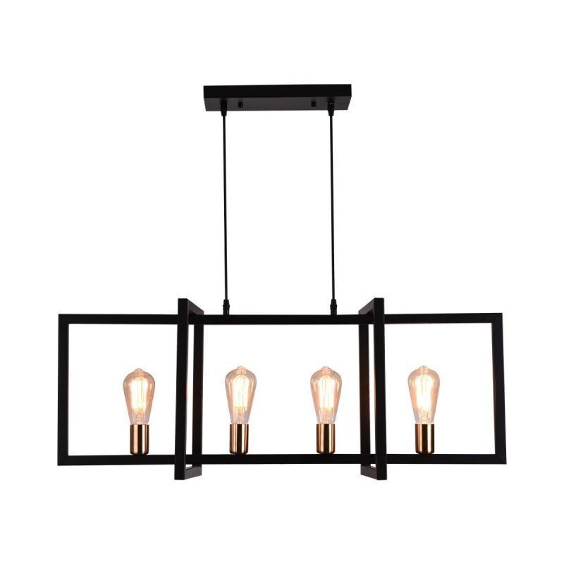 4 Závesné svietidlo Lightingway v industriálnom štýle