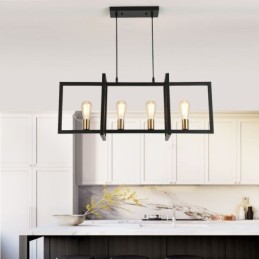 4 Závesné svietidlo Lightingway v industriálnom štýle