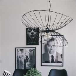 Moderný klobúkový luster Minimalist Decor Závesné svetlo 1 svetlo