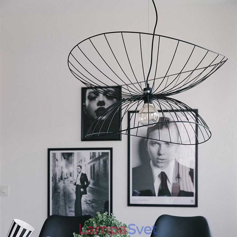 Moderný klobúkový luster Minimalist Decor Závesné svetlo 1 svetlo