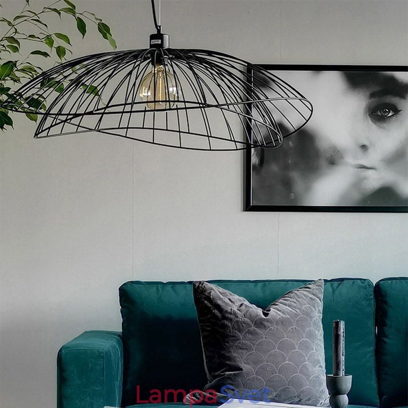 Moderný klobúkový luster Minimalist Decor Závesné svetlo 1 svetlo
