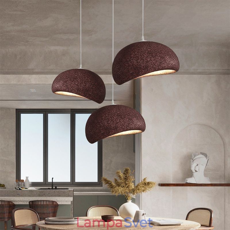 Živicové závesné svetlo Minimalistické závesné svetlo