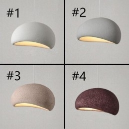 Živicové závesné svetlo Minimalistické závesné svetlo