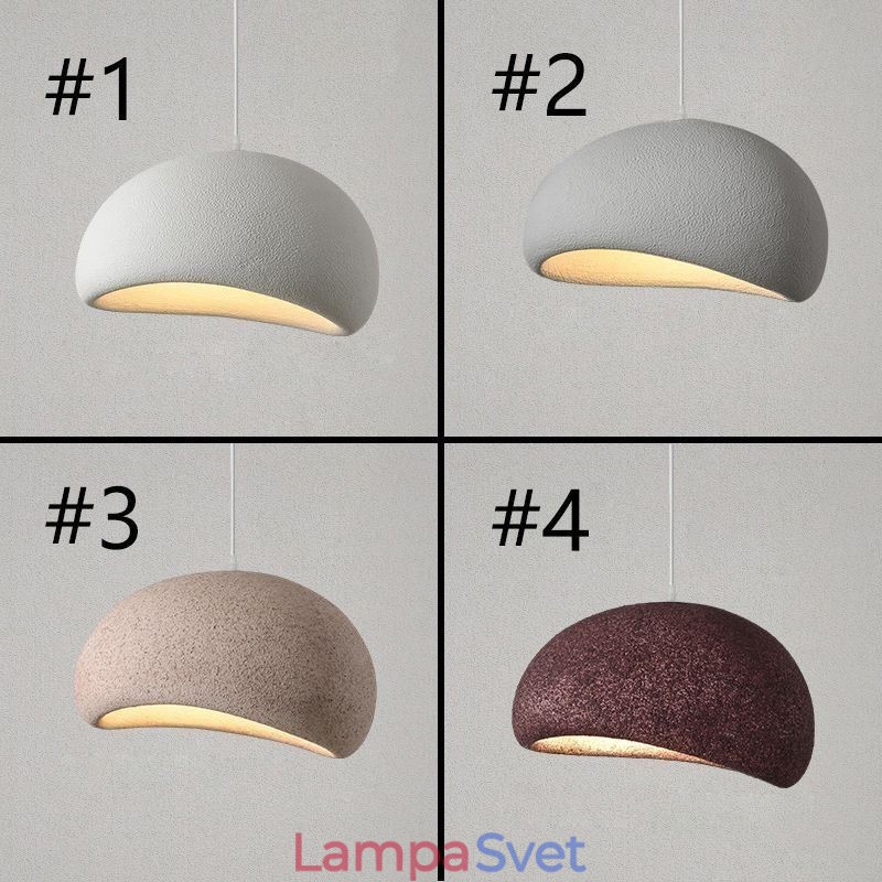 Živicové závesné svetlo Minimalistické závesné svetlo