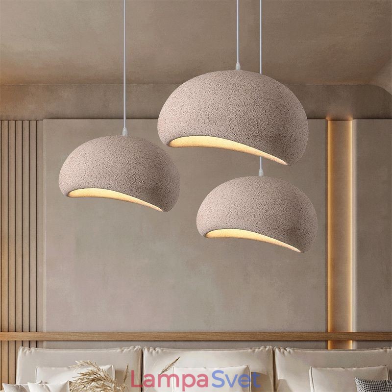 Živicové závesné svetlo Minimalistické závesné svetlo