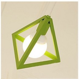 Kovový maliarsky luster v štýle mini lampáš