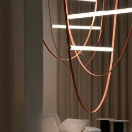 Európske závesné svietidlo Wabi Sabi Style Belt Decorative Light