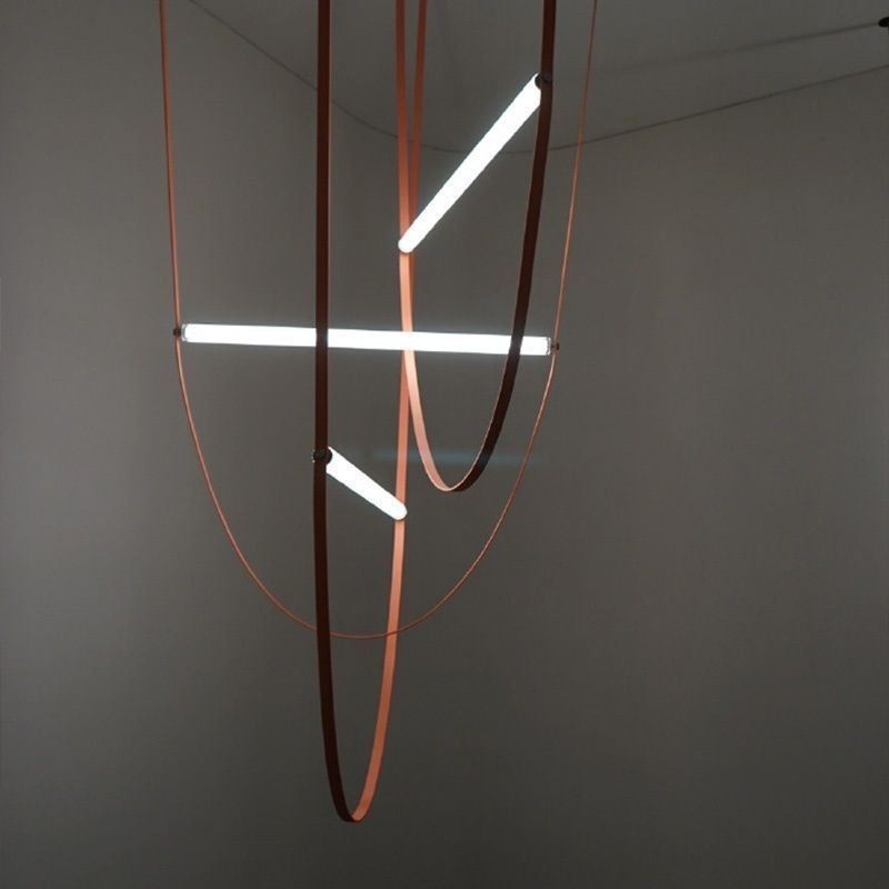 Európske závesné svietidlo Wabi Sabi Style Belt Decorative Light