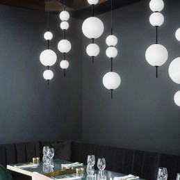 Závesné svietidlo Moderné minimalistické Stropné svietidlo Magic Fazuľa Molecule