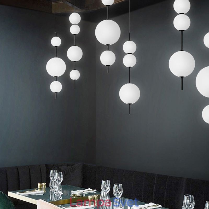 Závesné svietidlo Moderné minimalistické Stropné svietidlo Magic Fazuľa Molecule