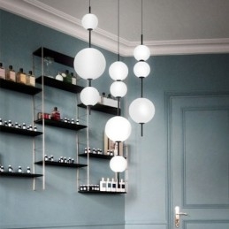 Závesné svietidlo Moderné minimalistické Stropné svietidlo Magic Fazuľa Molecule