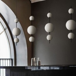 Závesné svietidlo Moderné minimalistické Stropné svietidlo Magic Fazuľa Molecule
