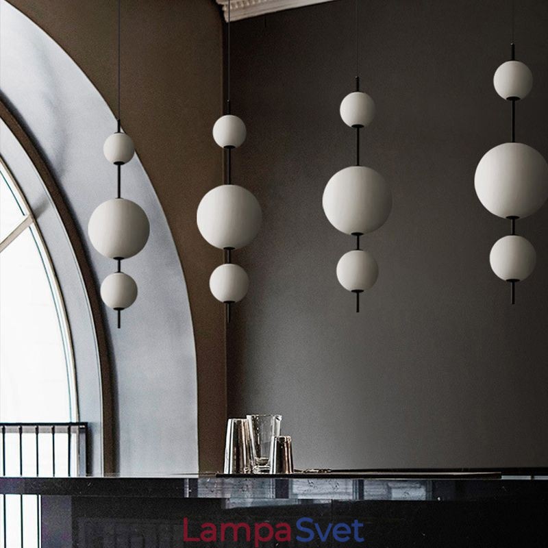 Závesné svietidlo Moderné minimalistické Stropné svietidlo Magic Fazuľa Molecule
