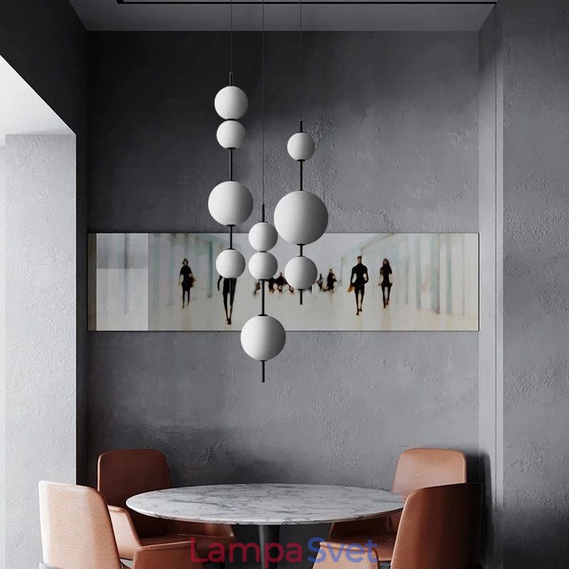 Závesné svietidlo Moderné minimalistické Stropné svietidlo Magic Fazuľa Molecule