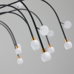 Závesné svietidlo Nordic Creative Natural White Stropné svietidlo 14 svetiel