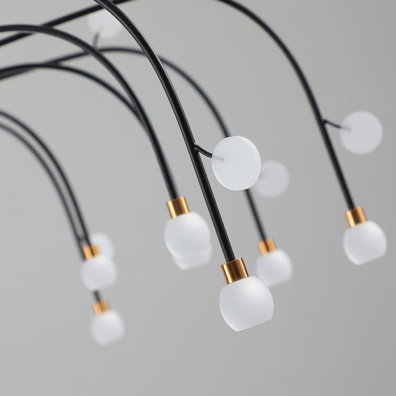Závesné svietidlo Nordic Creative Natural White Stropné svietidlo 14 svetiel