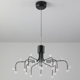 Závesné svietidlo Nordic Creative Natural White Stropné svietidlo 14 svetiel