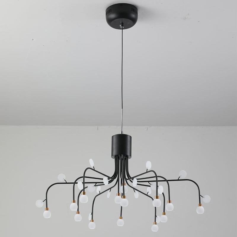 Závesné svietidlo Nordic Creative Natural White Stropné svietidlo 14 svetiel