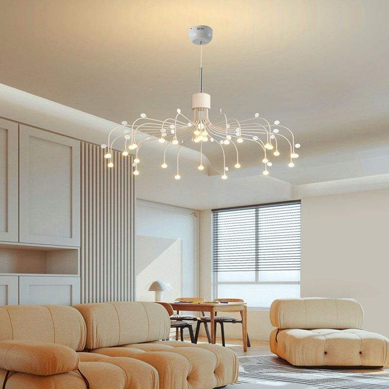 Závesné svietidlo Nordic Creative Natural White Stropné svietidlo 30 svetiel