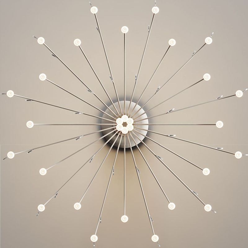 Závesné svietidlo Nordic Creative Natural White Stropné svietidlo 30 svetiel