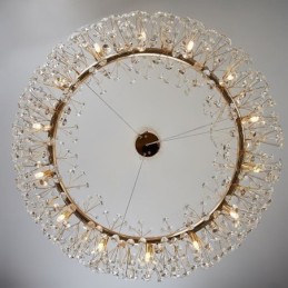 Závesné svietidlo Moderné minimalistické kované kruhové stropné svietidlo