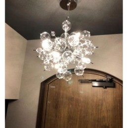 Moderné závesné svietidlo Minimalistické bublinkové sklenené stropné svietidlo