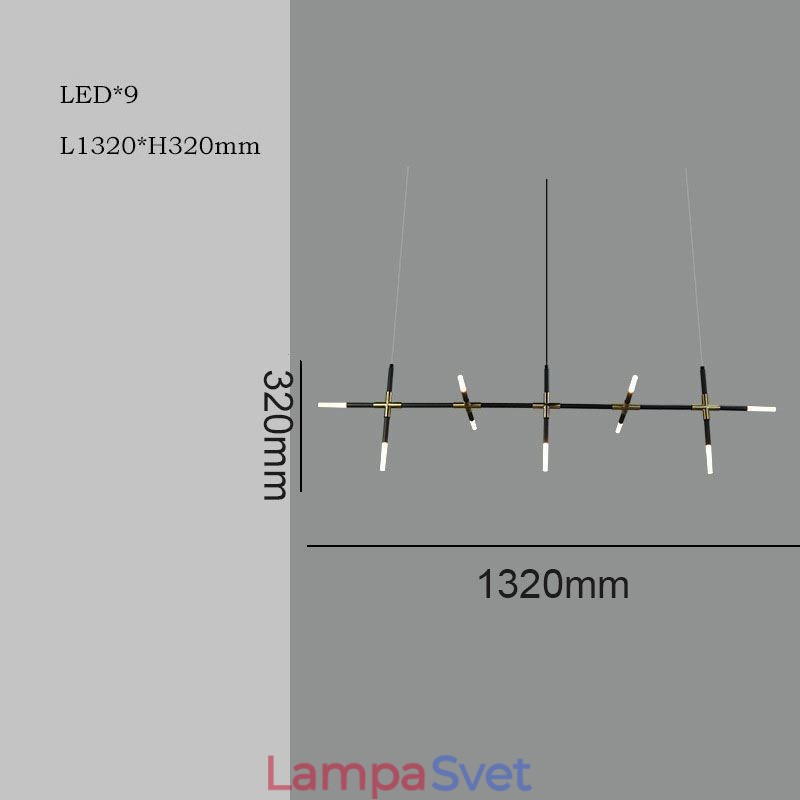 Jednoduché závesné svietidlo Kreatívne spájacie teplé biele stropné svietidlo DIY kombinovaná lampa