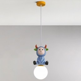 Závesné svietidlo Moderné minimalistické Stropné svietidlo z tepaného železa králik z lýtka