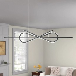 Jednoduché závesné svietidlo Aluminium Art Bowknot Stropné svietidlo