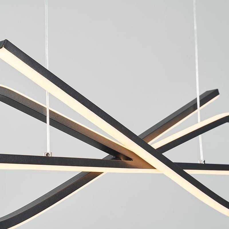 Jednoduché závesné svietidlo Aluminium Art Bowknot Stropné svietidlo