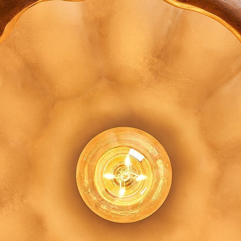 Kreatívne tekvicové závesné svietidlo Japonské retro stropné svietidlo