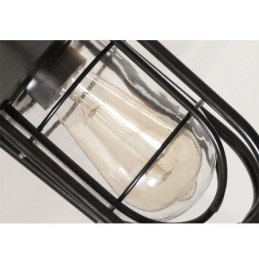 American Retro Outdoor Light Waterproof Birdcage Tvar Pendant Light Garden