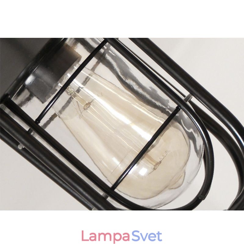 American Retro Outdoor Light Waterproof Birdcage Tvar Pendant Light Garden