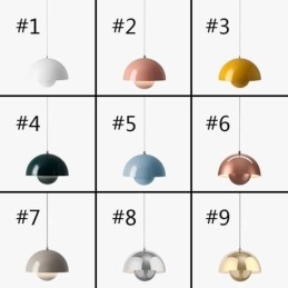 Moderné dekoratívne závesné svietidlo Macaron