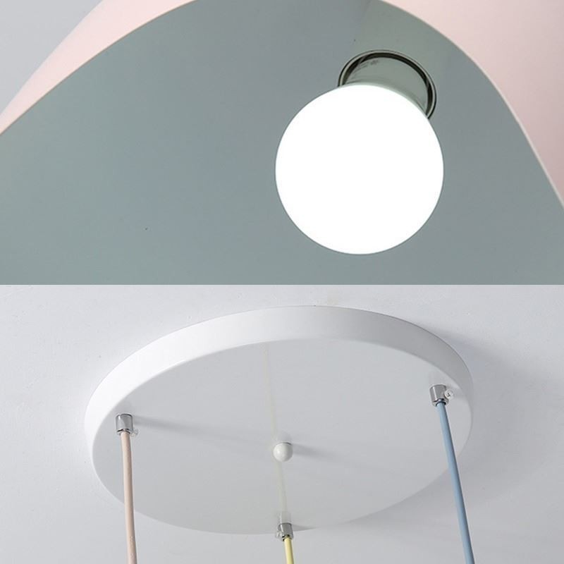 Jednohlavá závesná lampa Creative Macaron Pendant Light