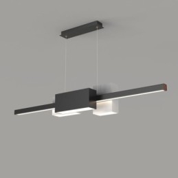 Minimalistické pásikové závesné svietidlo Moderné kreatívne závesné svietidlo