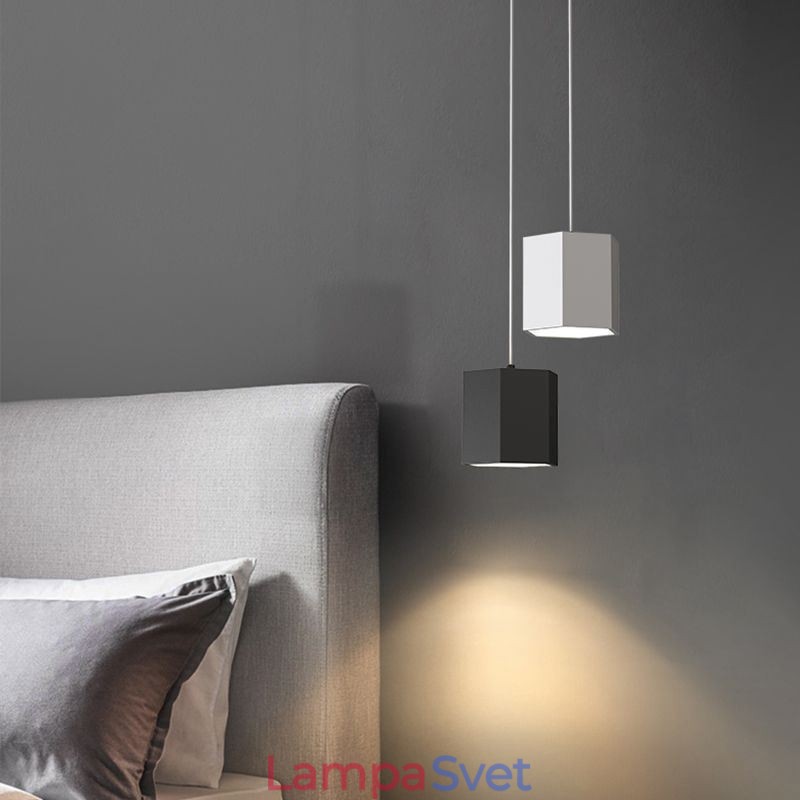 Moderné šesťhranné závesné svetlo jednoduché závesné svietidlo
