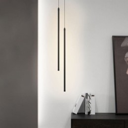 Závesné svietidlo Nordic Long Tube Závesné Lamp Island