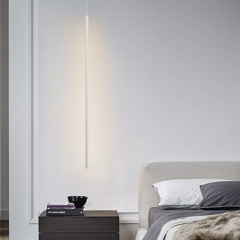 Závesné svietidlo Nordic Long Tube Závesné Lamp Island