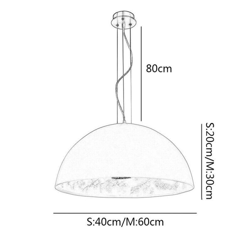 Polkruhové závesné lampy Nordic Minimalist Závesné svetlo Cafe