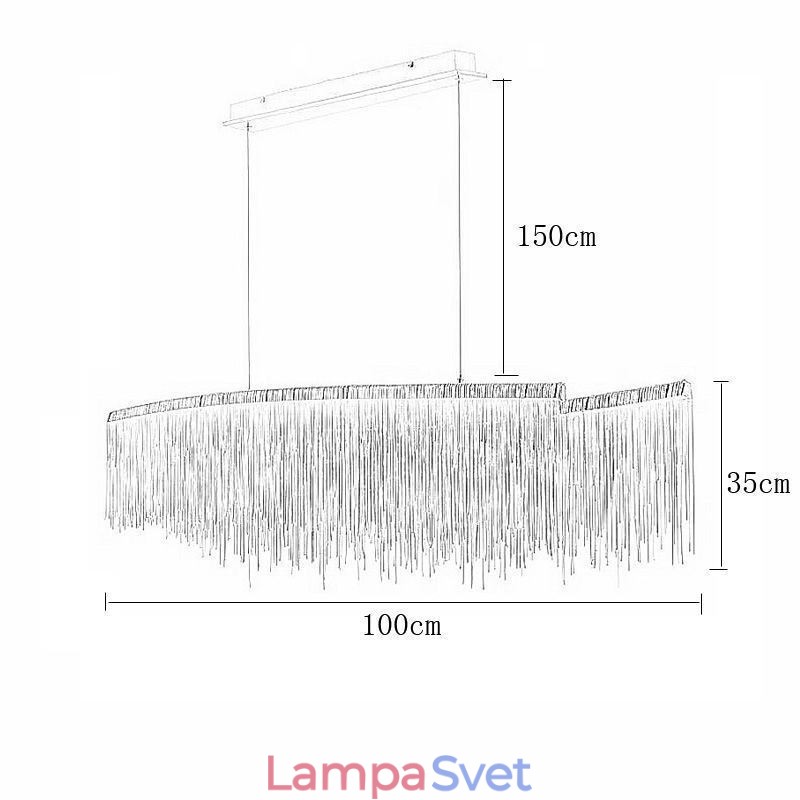 Moderné závesné svetlo Creative Strapce závesná lampa Cafe