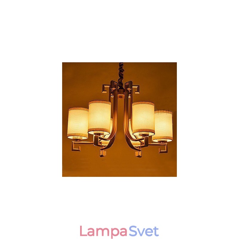 Luster v čínskom štýle Iron Copper Imitation Air lamps