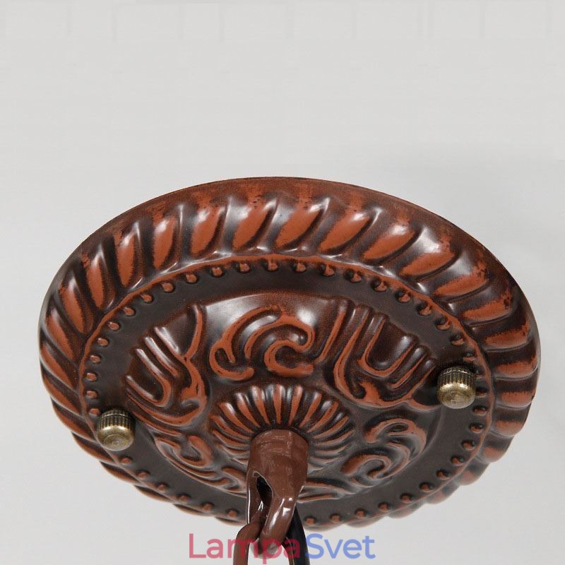 Závesné svietidlo z farebného skla