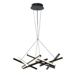 Postmoderný luster Nordic Tree Branch Závesná lampa