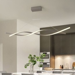 Moderné závesné svietidlo Twist Design závesná lampa Jedáleň