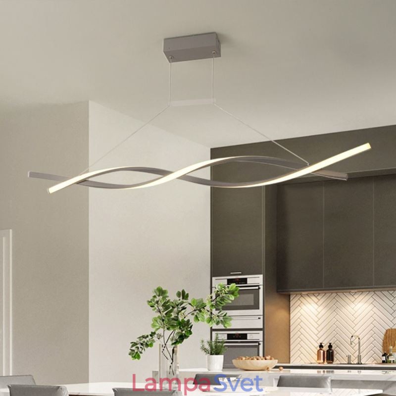 Moderné závesné svietidlo Twist Design závesná lampa Jedáleň
