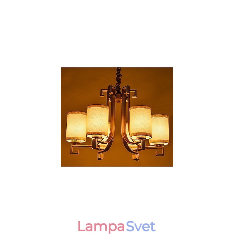 Luster v čínskom štýle Iron Copper Imitation Air lamps