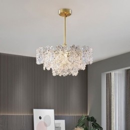 Luxusné závesné svetlo Home Dekor Sklenený luster Living