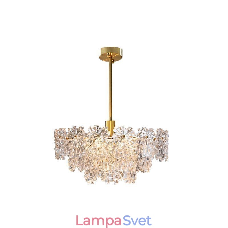 Luxusné závesné svetlo Home Dekor Sklenený luster Living