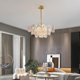 Luxusné závesné svetlo Home Dekor Sklenený luster Living